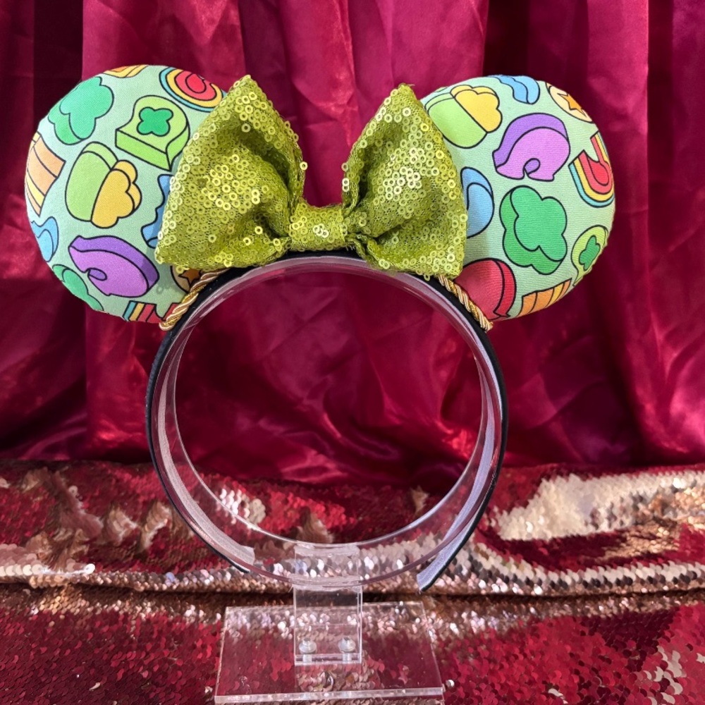 Lucky Charms St Patrick's Day Minnie Ears Headband & T-shirt Set